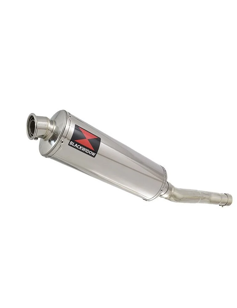 CBR250R MC41 2011-2014 Tube de raccord & Silencieux Ovale En Inox 400mm