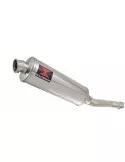 CBR250R MC41 2011-2014 Tube de raccord & Silencieux Ovale En Inox 400mm