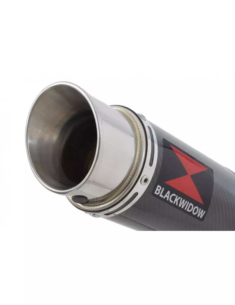 C​BR 600 FA CBR600FA 2011-2013 Silencieux & tube de raccord avec Silencieux GP Rond En Carbone 360mm