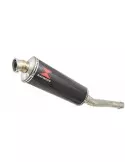 CBR250R MC41 2011-2014 Tube de raccord & Silencieux Ovale En Carbone 400mm