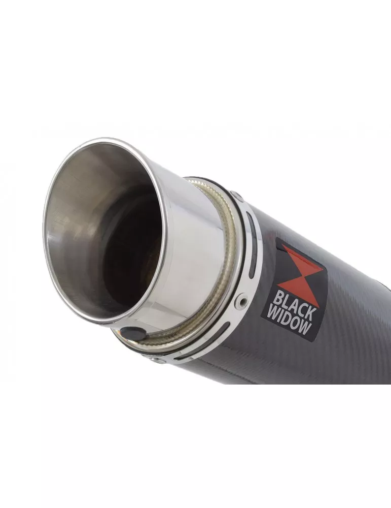 C​​BR 600 FA CBR600FA 2011-2013 Silencieux & tube de raccord avec Silencieux GP Rond En Carbone 350mm