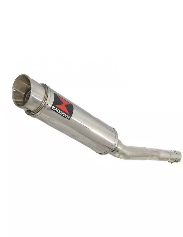 CBR250R MC41 2011-2014 Tube de raccord & Silencieux Rond GP Style En Inox 360mm