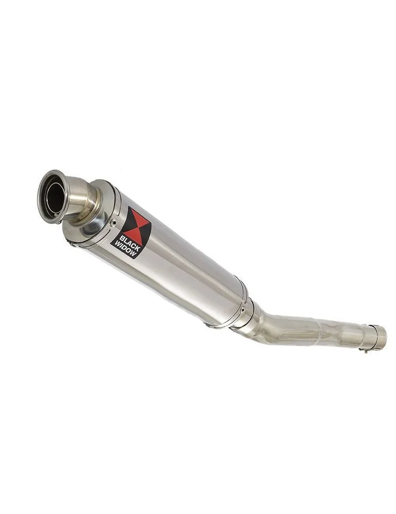 CBR250R MC41 2011-2014 Tube de raccord & Silencieux Rond En Inox 350mm