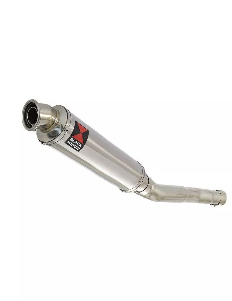 CBR250R MC41 2011-2014 Tube de raccord & Silencieux Rond En Inox 350mm