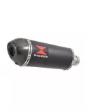 CBR600 CBR 600 FS1 FS2 sport 2001 2002 Tube de raccord et Silencieux Ovale Noir En Inox + En Carbone Tip 300mm