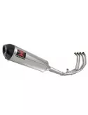 CBR600 CBR 600 FS1 FS2 Sport 2001 2002 Ligne complète & Silencieux Ovale En Inox + En Carbone Tip 400mm