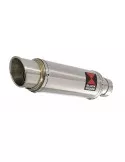 CBR600 CBR 600 FS1 FS2 sport 2001 2002​ tube de raccord et Silencieux Rond GP Style En Inox 230mm