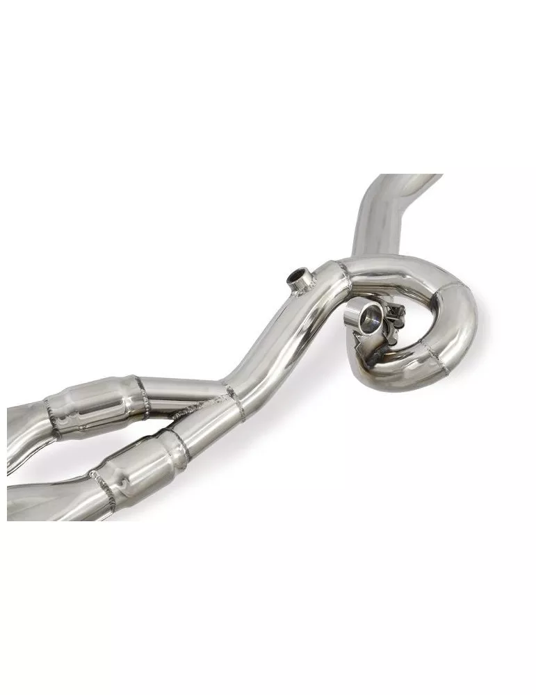 ​CBR 600 FA CBR600FA 2011-2013 Decata Ligne complète & Silencieux Ovale Noir En Inox + Carbone Tip