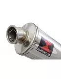 CBR 125 CBR125R 2011 - 2017 Diamètre XI Ligne complète & Silencieux Ovale En Inox 400mm