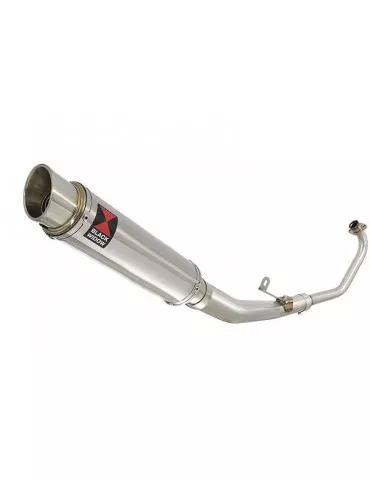 CBR 125 CBR125R 2011 - 2017 Diamètre XI Ligne complète & Silencieux Rond GP Style En Inox 350mm