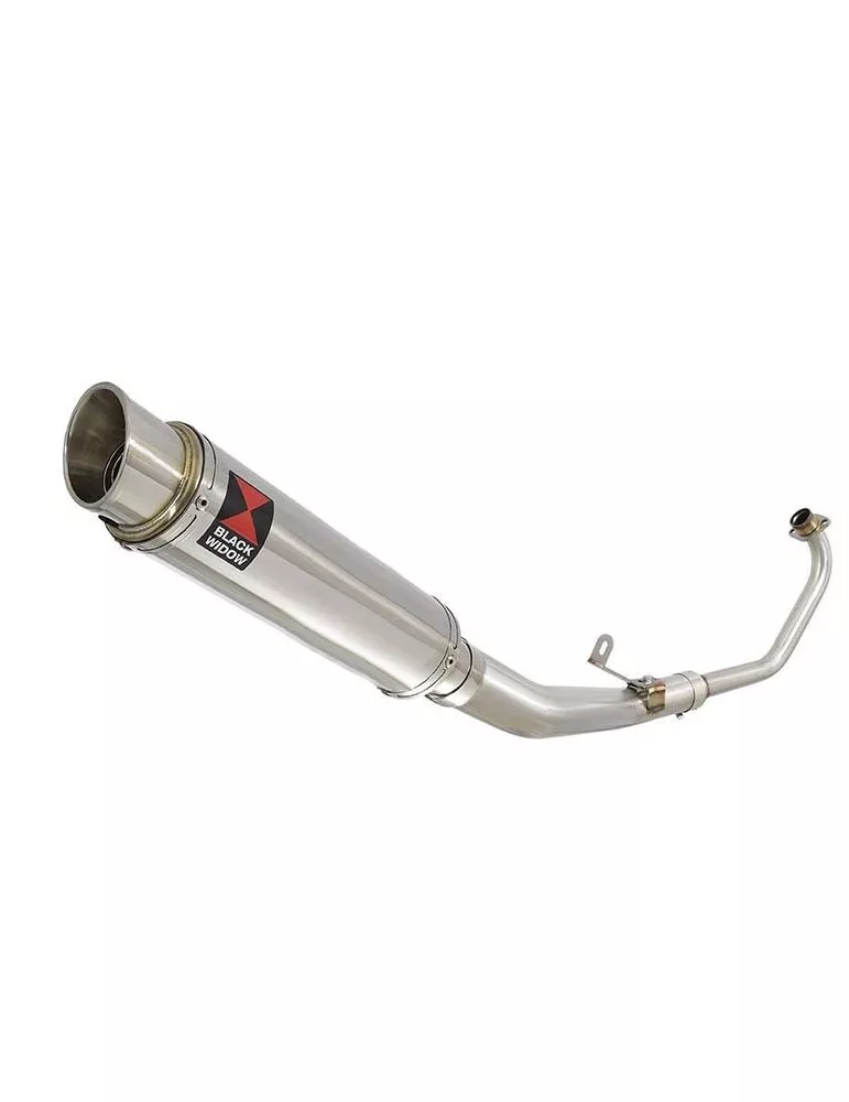 CBR 125 CBR125R 2011 - 2017 Diamètre XI Ligne complète & Silencieux Rond GP Style En Inox 350mm