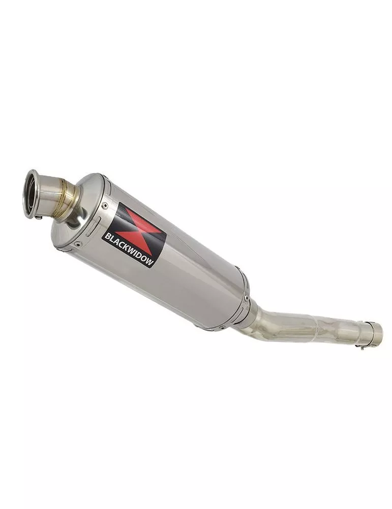 CBR250R MC41 2011-2014 Tube de raccord & Silencieux Rond En Inox 300mm