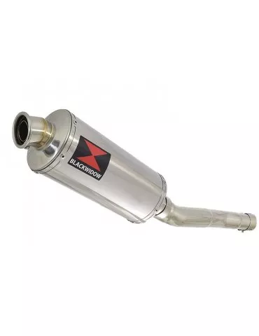 CBR250R MC41 2011-2014 Tube de raccord & Silencieux Ovale En Inox 300mm