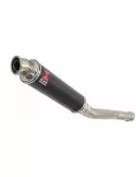 CBR250R MC41 2011-2014 Tube de raccord & Silencieux Rond En Carbone 350mm