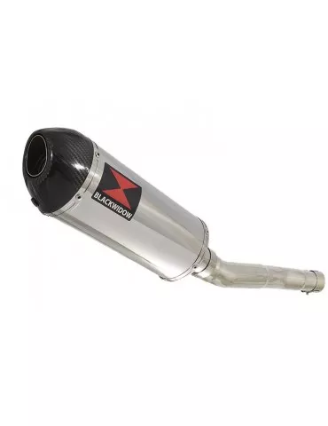 CBR250R MC41 2011-2014 Tube de raccord & Silencieux Ovale En Inox + Carbone Tip 300mm