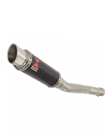 CBR250R MC41 2011-2014 Tube de raccord & Silencieux GP Rond En Carbone 230mm