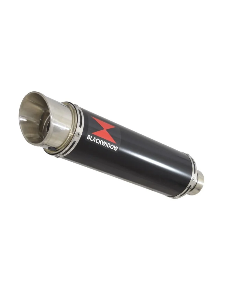 ZZR1200 ZZR 1200 4-1 Ligne complète & Silencieux Rond GP style Noir En Inox 360mm