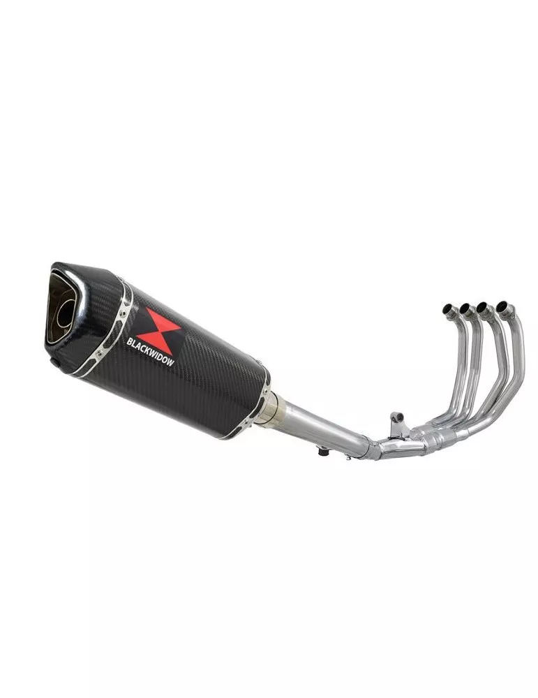 CBR600 CBR 600 FX FY 1999 2000 Ligne complète & Silencieux Hexagonale En Carbone 300mm