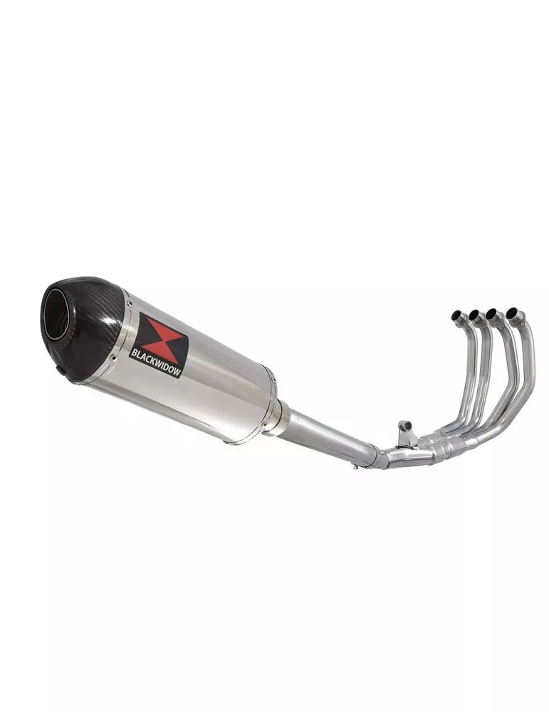 CBR600 CBR 600 FS1 FS2 Sport 2001 2002 Ligne complète & Silencieux Ovale En Inox + En Carbone Tip 300mm