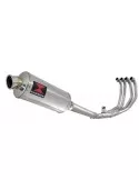 CBR600 CBR 600 FS1 FS2 Sport 2001 2002 Ligne complète & Silencieux Ovale En Inox 300mm
