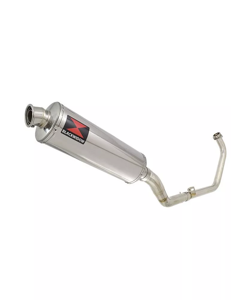 CBR250R MC41 2011-2014 Decata Ligne complète + Silencieux Ovale En Inox 400mm