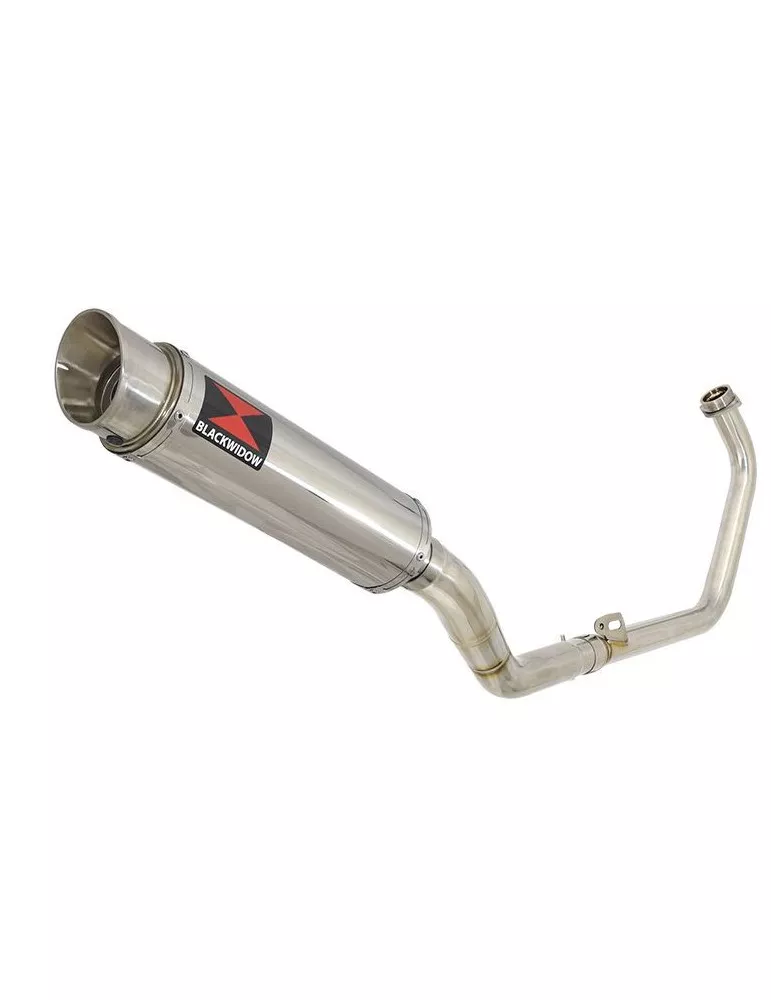 CBR250R MC41 2011-2014 Decata Ligne complète + Silencieux Rond GP Style En Inox 360mm