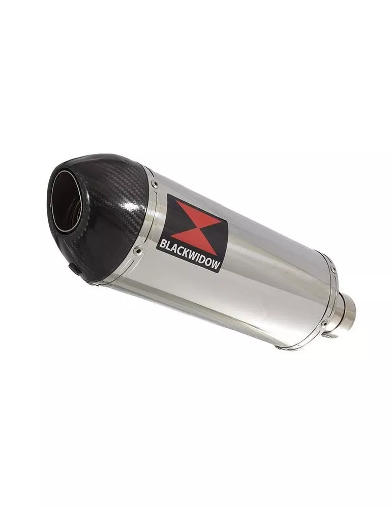 ZZR1200 ZZR 1200 4-1 Ligne complète & Silencieux Ovale En Inox + Canule en Carbone 300mm