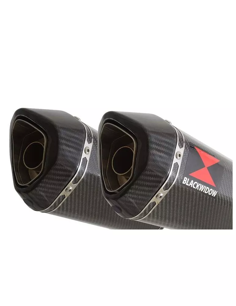 ZZR1200 ZZR 1200 4-2 Silencieux Kit / Silencieux Hexagonale En Carbone 300mm