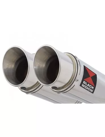 ZZR1200 ZZR 1200 4-2 Silencieux kit & Silencieux Rond En Inox 200mm