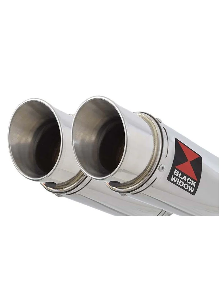 ZZR1200 ZZR 1200 4-2 Silencieux kit & Silencieux Rond En Inox 200mm