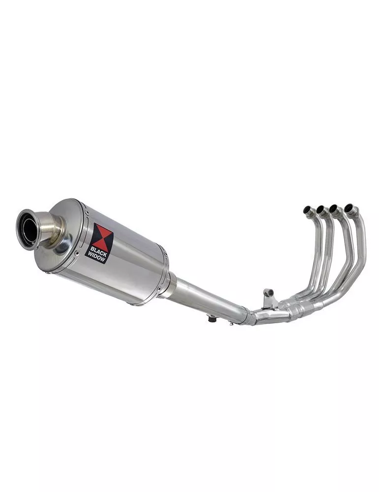 CBR600 CBR 600 FX FY 1999 2000 Ligne complète & Silencieux Ovale En Inox 230mm