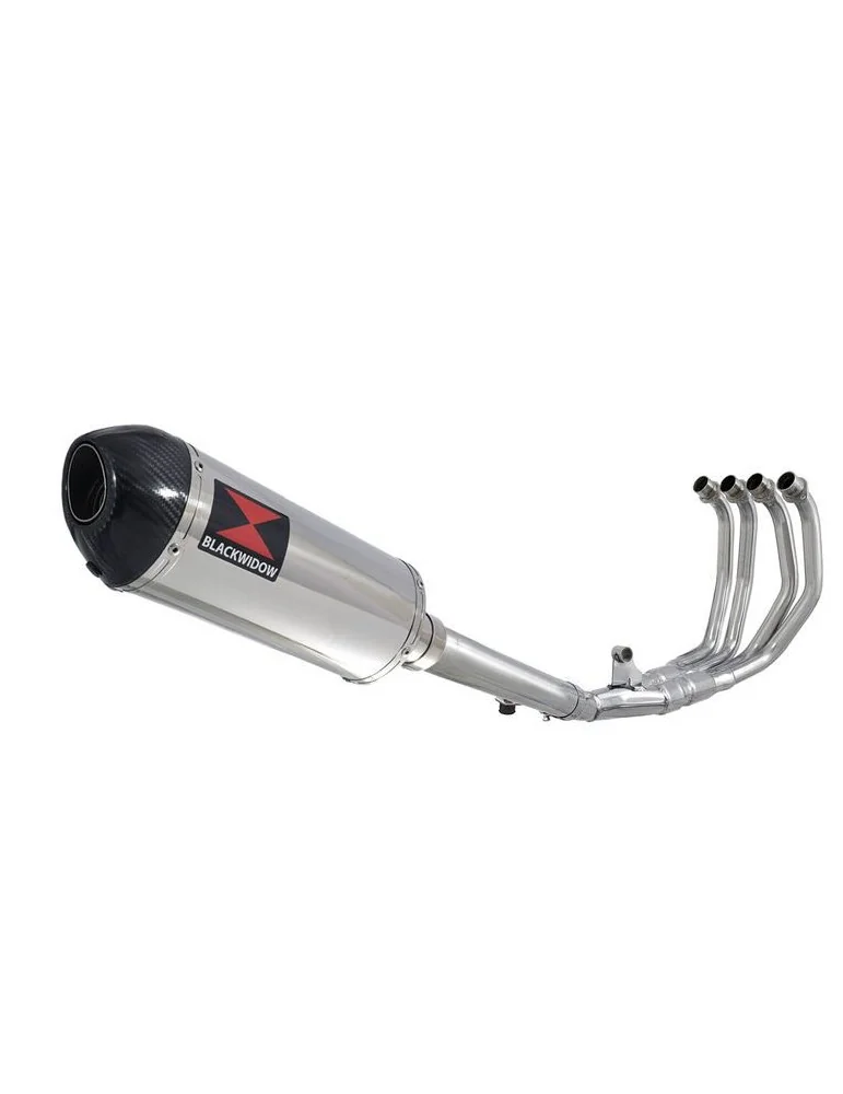 CBR600 CBR 600 FX FY 1999 2000 Ligne complète & Silencieux Ovale Inox + Carbone Tip 300mm