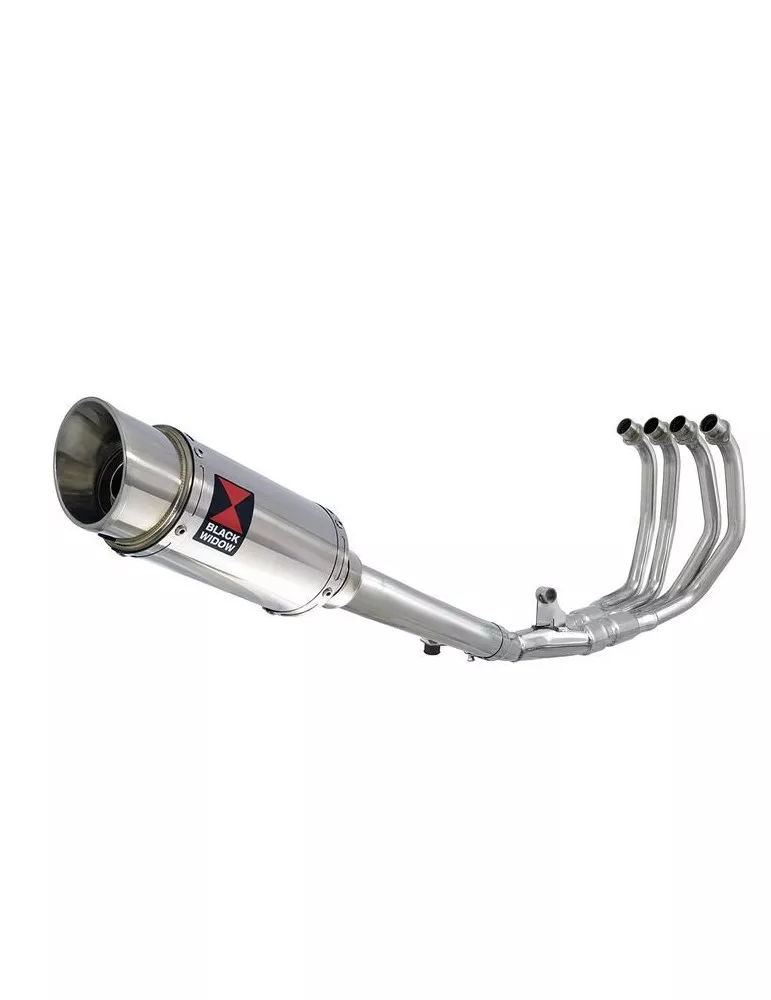 CBR600 CBR 600 FX FY 1999 2000 Ligne complète & Silencieux Rond En Inox 200mm
