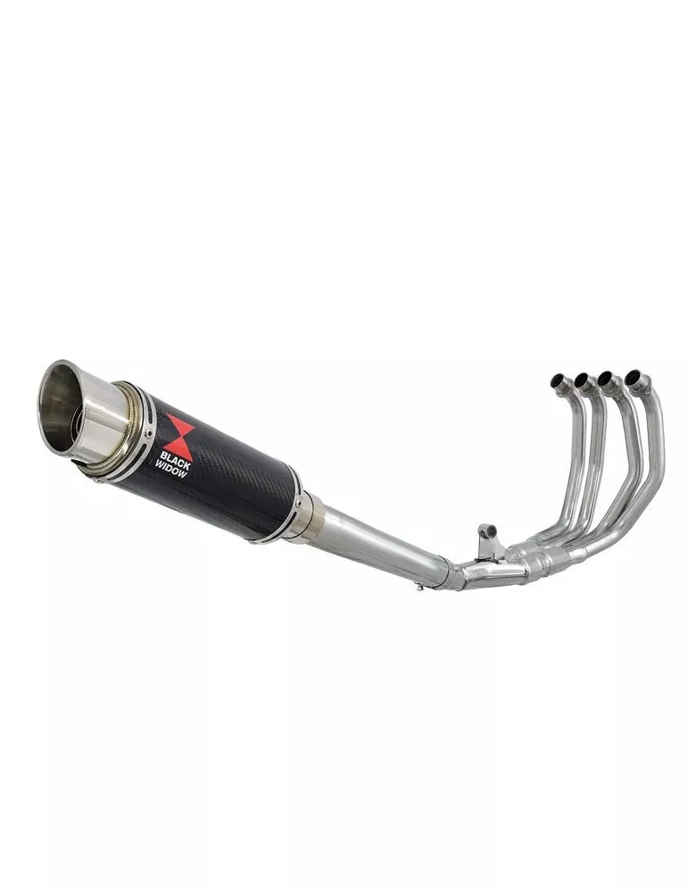 CBR600 CBR 600 FS1 FS2 Sport 2001 2002 Ligne complète & Silencieux GP Rond En Carbone 230mm