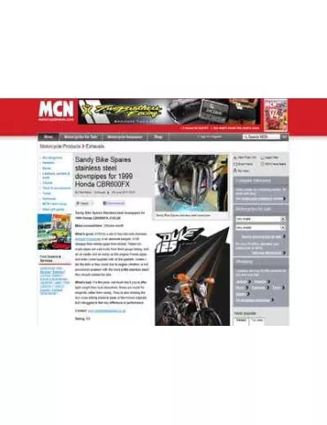 CBR600 CBR 600 FX FY 1999 2000 Collecteurs