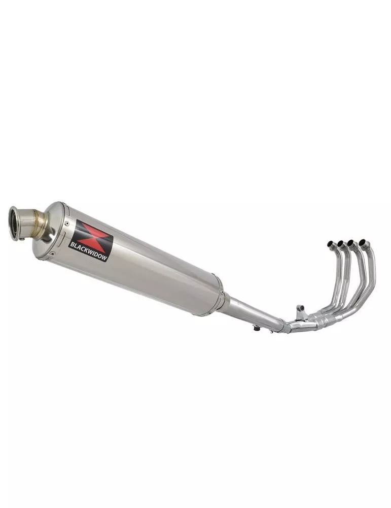 CBR600 CBR 600 FX FY 1999 2000 Ligne complètes & Rond Silencieux En Inox 450mm
