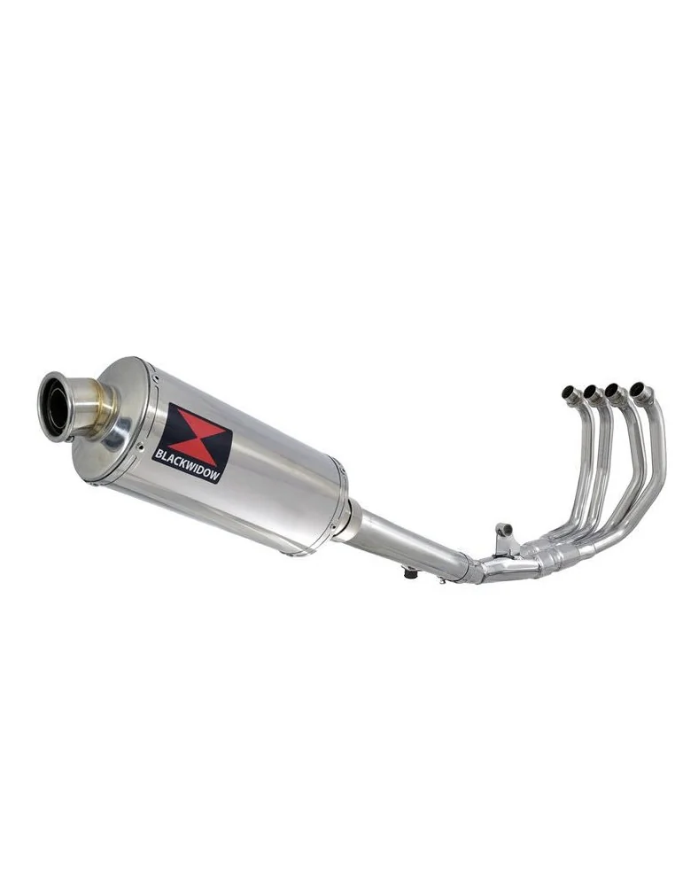 CBR600 CBR 600 F1 F2 F3 F4 F5 F6 F7 2001-2007 Ligne complète & Silencieux Ovale En Inox 300mm