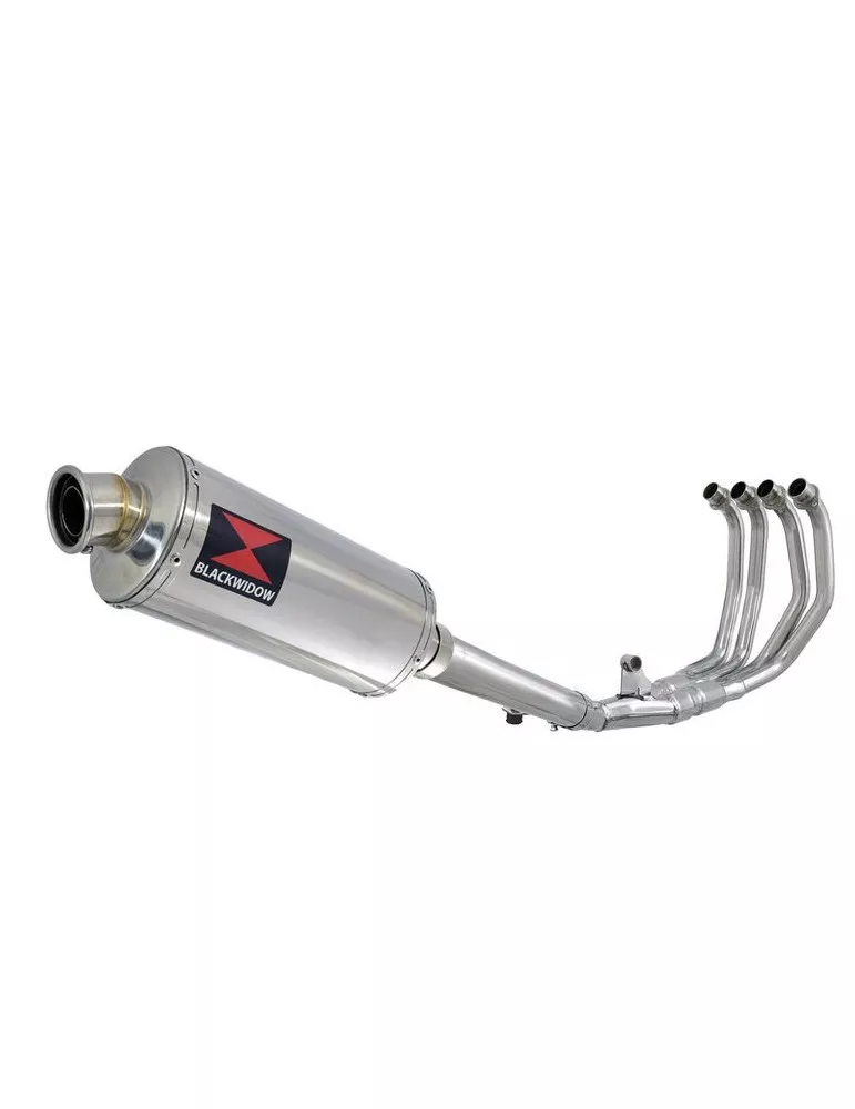 CBR600 CBR 600 F1 F2 F3 F4 F5 F6 F7 2001-2007 Ligne complète & Silencieux Ovale En Inox 300mm