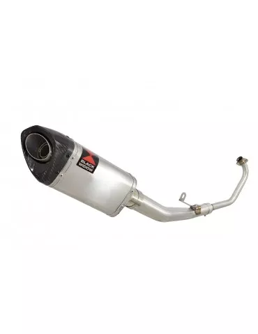 CBR 125 CBR125R 2011 - 2017 Diamètre XI Ligne complète + Silencieux Tri Ovale Inox + Carbone Tip 250mm