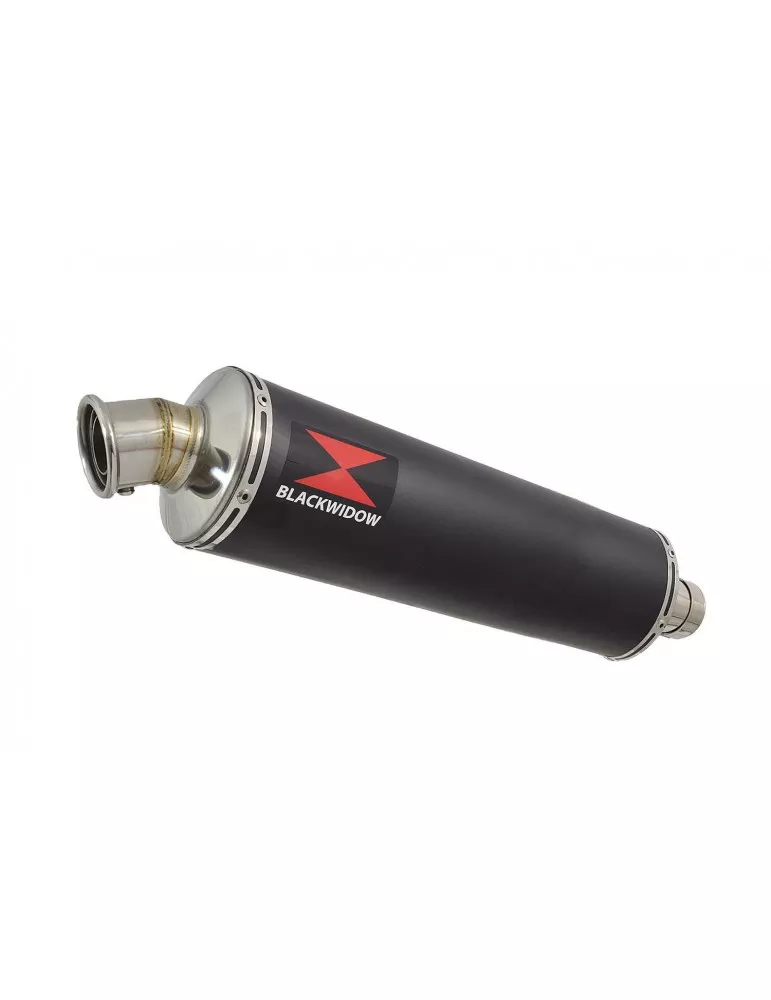CRF1000 Africa Par paire Decata Ligne complète + Silencieux Rond Noir Inox 400mm 2015 - 201x