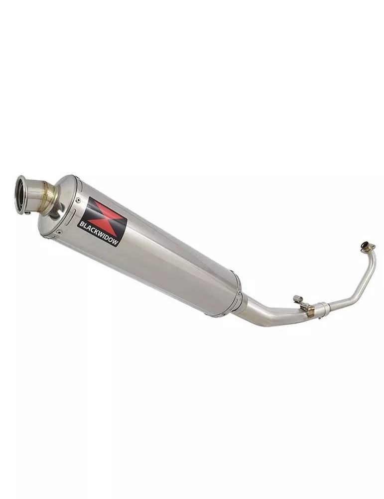 CBR 125 CBR125R 2004 - 2010 Diamètre XI Ligne complète & Silencieux Rond En Inox 400mm