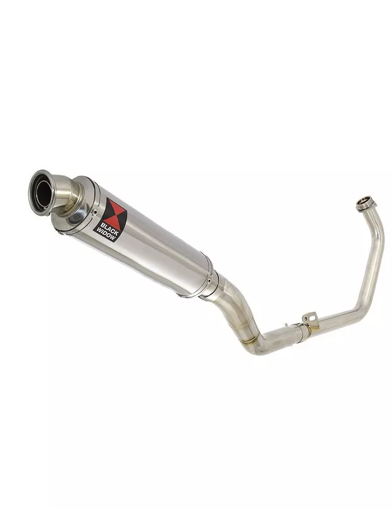 CBR250R MC41 2011-2014 Decata Ligne complète + Silencieux Rond En Inox 350mm