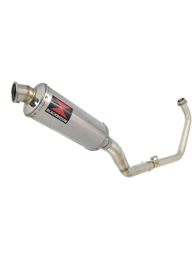 CBR250R MC41 2011-2014 Decata Ligne complète + Silencieux Rond En Inox 300mm