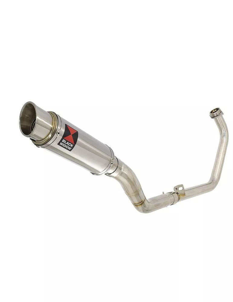 CBR250R MC41 2011-2014 Decata Ligne complète + Silencieux Rond GP Style En Inox 230mm