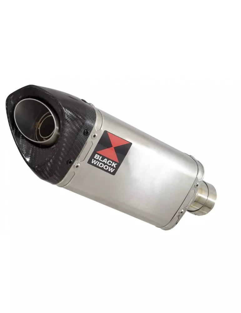 CBR250R MC41 2011-2014 Decata Ligne complète + Silencieux Tri Ovale Inox + Carbone Tip 250mm
