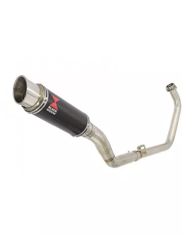 CBR250R MC41 2011-2014 Decata Ligne complète + Silencieux GP Rond En Carbone + Canule en Titane 230mm