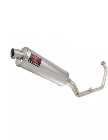 CBR300R NC51 2014-2017 De Cat Ligne complète + Silencieux Ovale En Inox 400mm