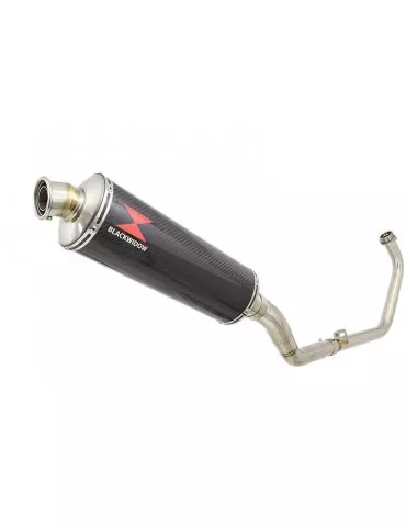 CBR300R NC51 2014-2017 Decata Ligne complète + Silencieux Ovale En Carbone 400mm