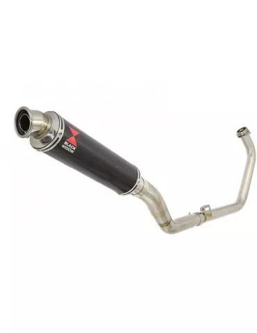 CBR300R NC51 2014-2017 Decata Ligne complète + Silencieux Rond En Carbone 350mm