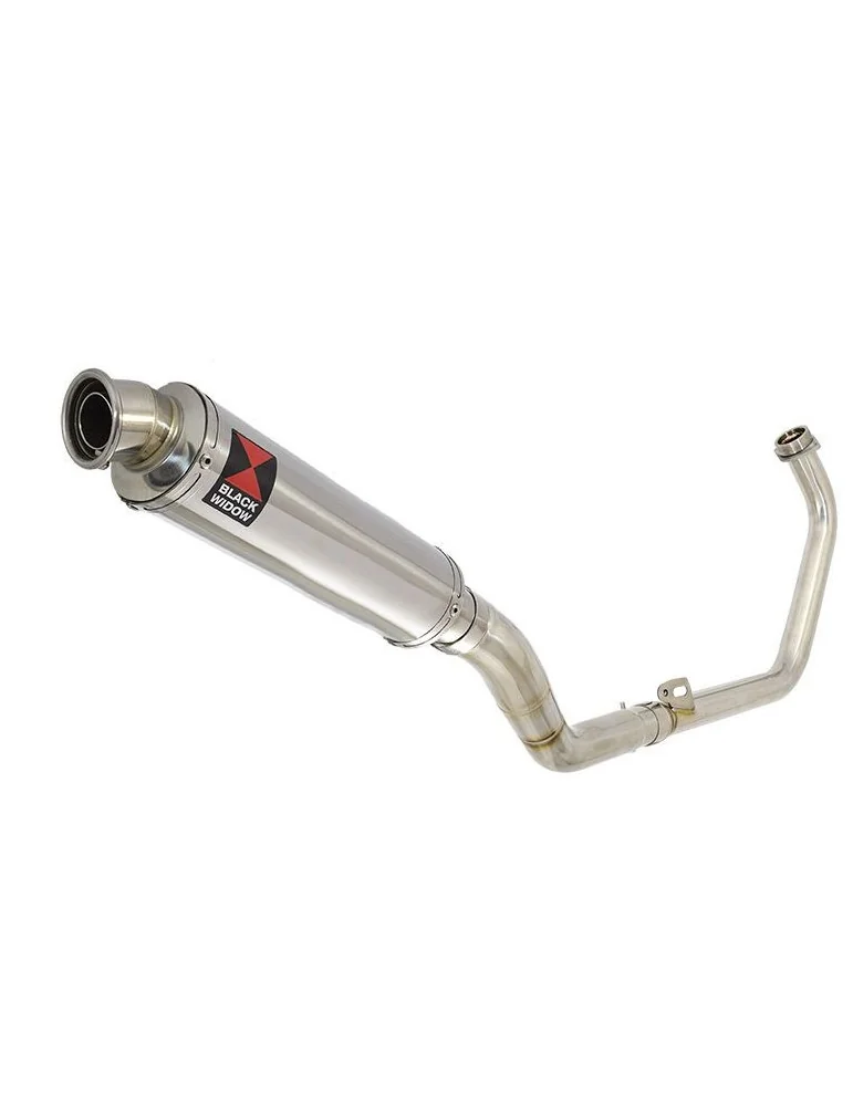 CBR300R NC51 2014-2017 Decata Ligne complète + Silencieux Rond En Inox 350mm